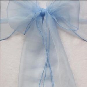 Long organza sashes (20) new in package